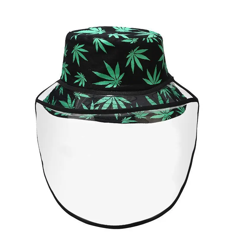 2020 шляпы ведра анти туман Панама Шляпа Унисекс Шляпы с защитной маской женские