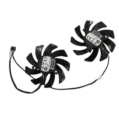 2 шт./компл. RX480 RX470 GPU радиатор FY09010H12LPB/FY09010H12LPA Графика вентилятор для XFX R9 285/290X/280X/390/390X Видеокарта охлаждения - Цвет лезвия: new FY09010H12LPA