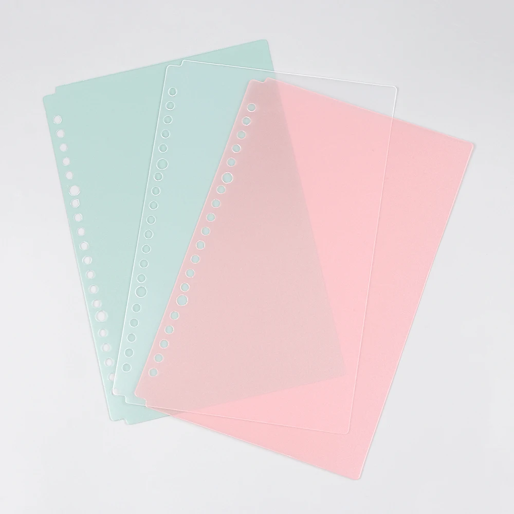 Модный разноцветный полипропиленовый разделитель на спирали для спиральных