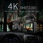 Видеорегистратор для Sony IMX415 4K, Автомобильная камера с жестами, Wi-Fi, видеорегистратор 3840*2160P, 30 кадров в секунду, Ultra HD, видеорегистратор, GPS, видеорегистратор