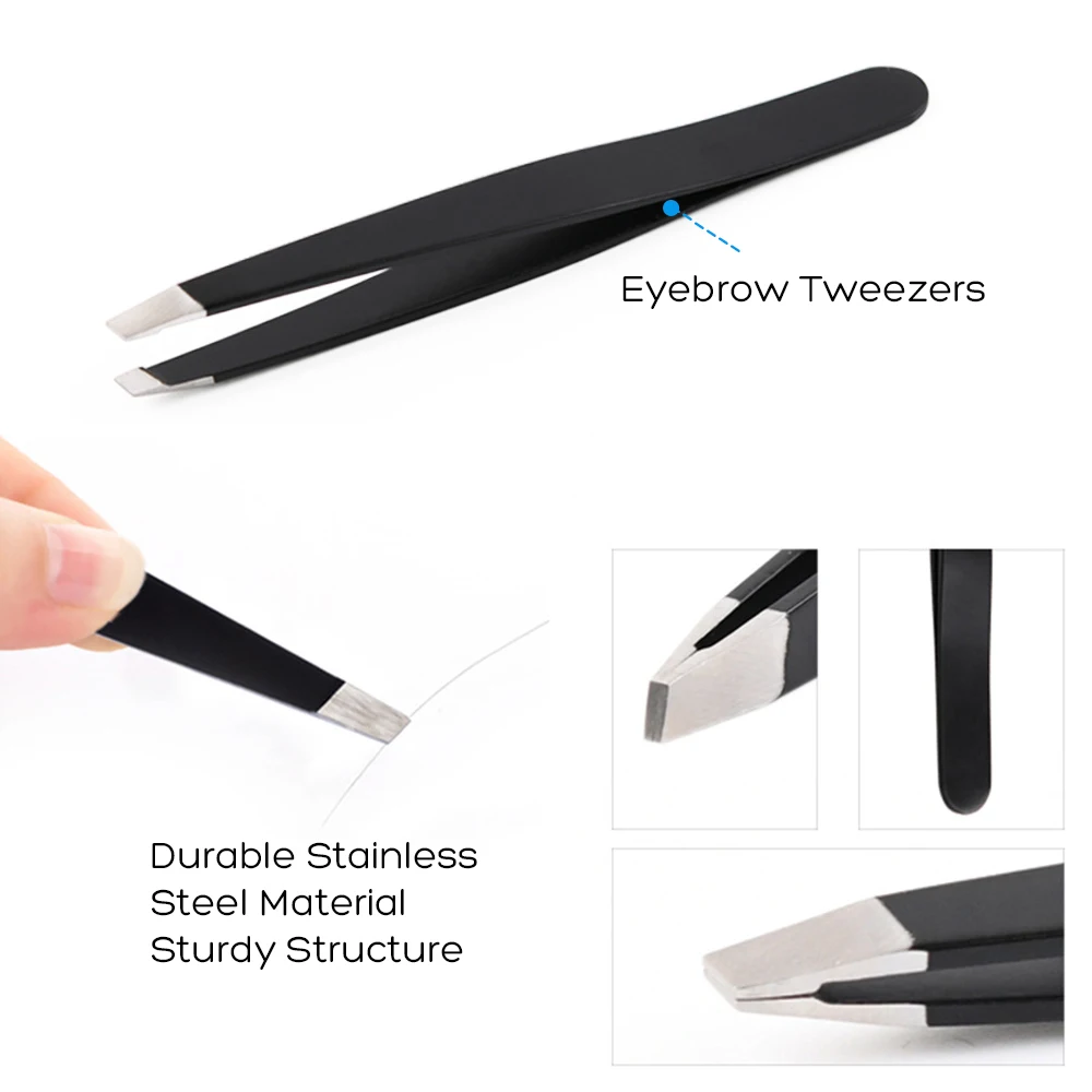 5 шт. ножницы для стрижки бровей из нержавеющей стали бритва набор волос лица