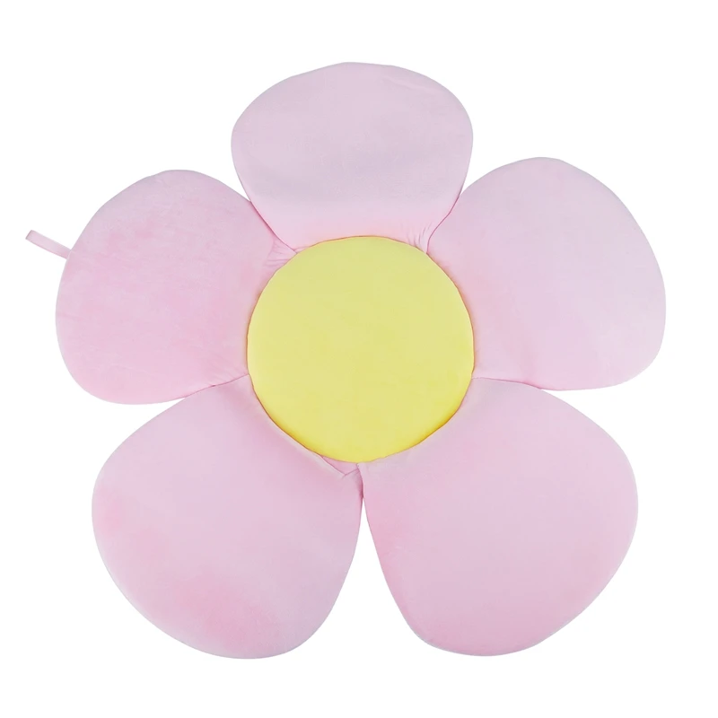 

Multifunction Baby Bath Tub Newborn Foldable Blooming Flower Shape Mat Soft Blanket Infant Bathtub Seat Sunflower Cushion Mat