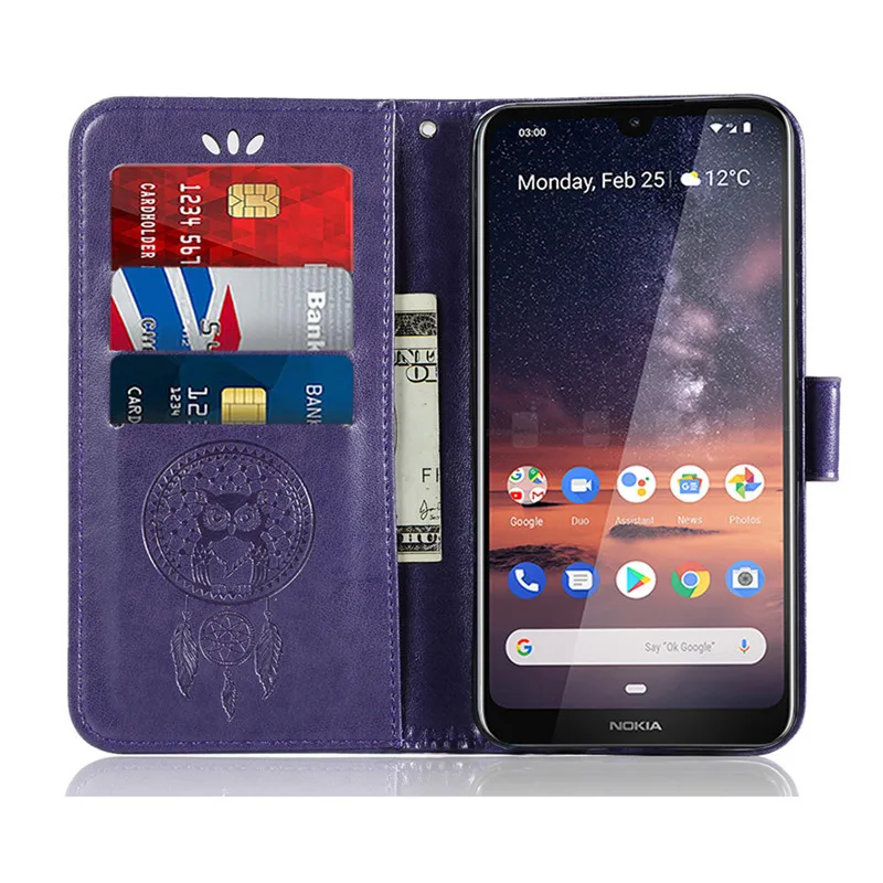 Чехол для Nokia 3 2 чехол телефона Nokia3.2 TA 1154 1156 1159 1164 книжка из искусственной кожи