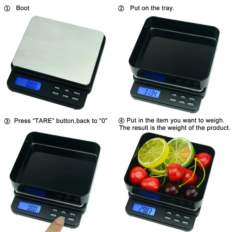 1kg0 01 gramera digital precision kitchen jewelry scales electronic bascula weights balance smart tools appliances realme free global shipping