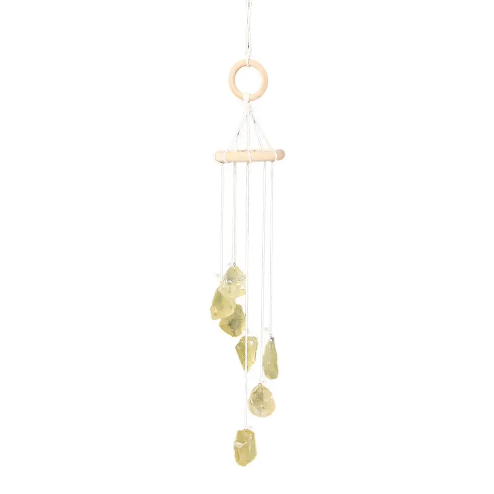 

Wind Chimes 19.7 Inches Rough Crystal Wind Chimes Window Crystal Suncatcher Memorial Wind Chimes Unique Outdoor Gifts 19.7 I