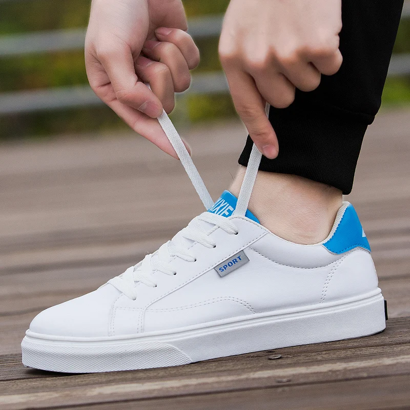 Мужская обувь для тенниса белые кроссовки уличного телосложения повседневная
