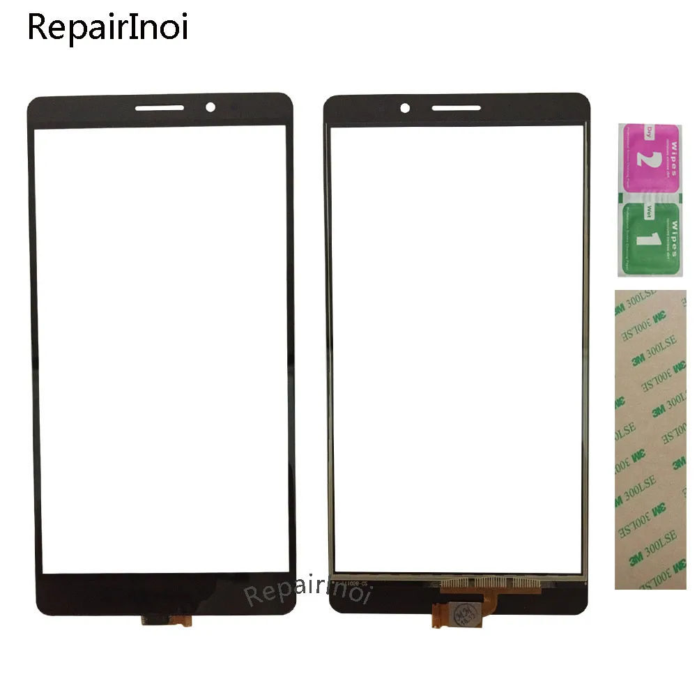 

10 шт./лот 6 ''сенсорный экран чехол для мобильного телефона Huawei Ascend Mate 8 MT8 Mate8 сенсорный экран с цифровым преобразователем для стеклянная сенс...