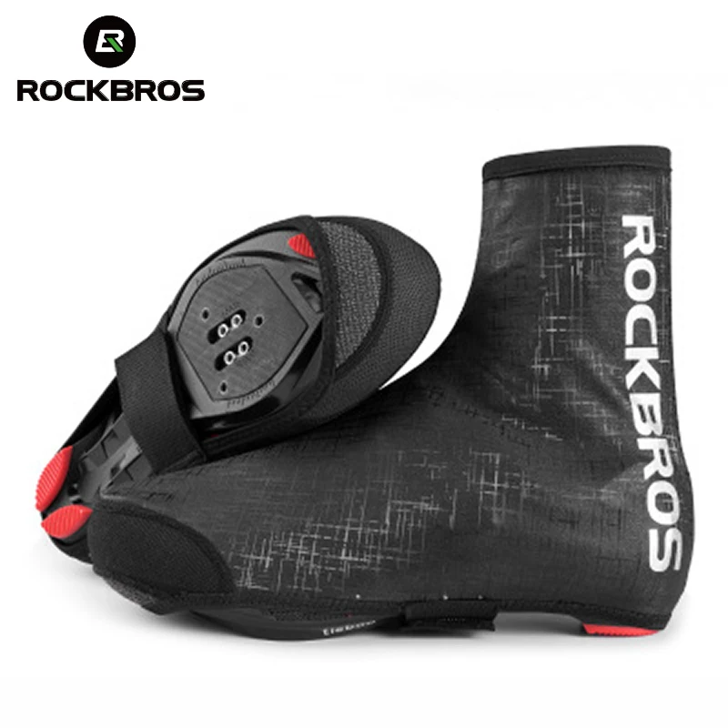 ROCKBROS зимние Термальность MTB велосипед обувь крышка Водонепроницаемый