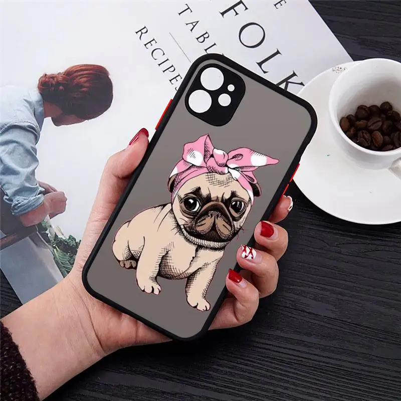 

Frog cute cartoon animal luxury Phone Case funda matte transparent For iphone 7 8 11 12 plus mini x xs xr pro max cover