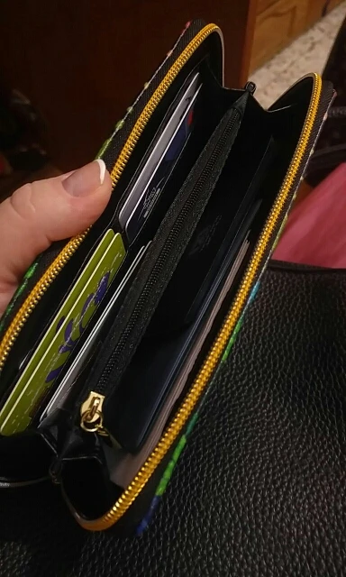 

Afro American Princess Black Girl Long Wallet Phone Bag Card Holder Ladies Zipper Clutch Purse Carteira Handbags Carteras