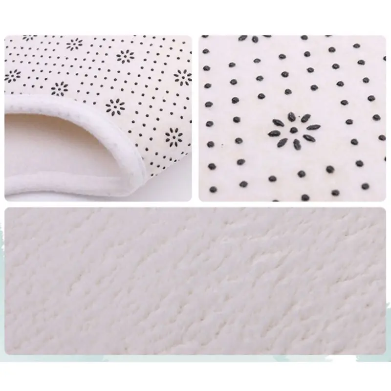

Shower Curtain Bathroom Decor 4pcs Non Slip Toilet Polyester Cover Mat Set CP19