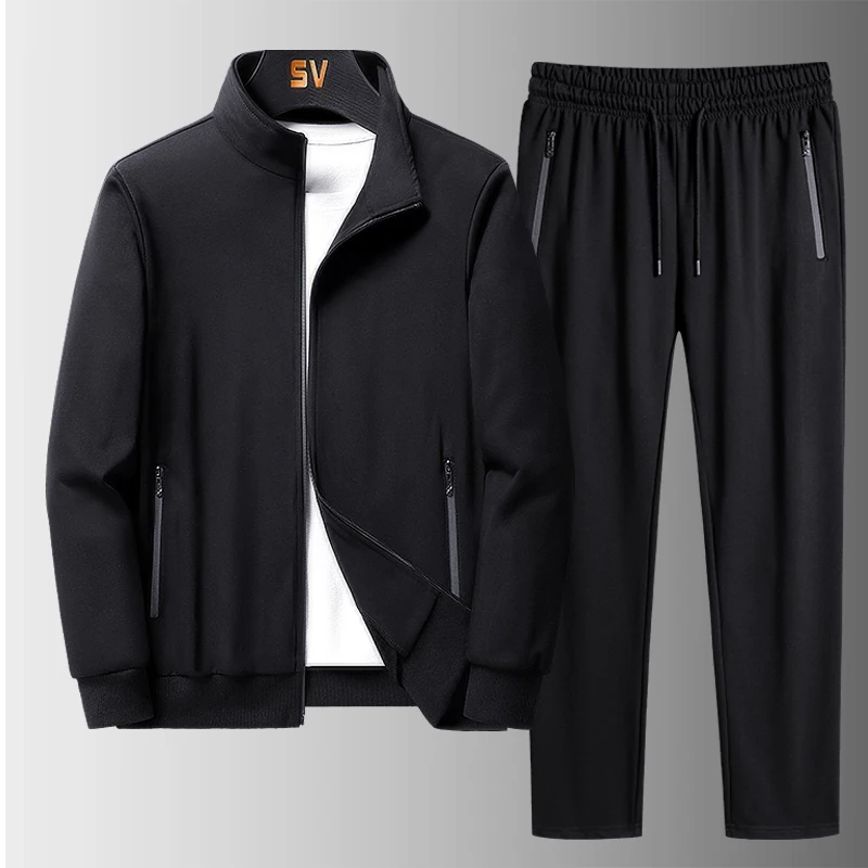 

2022 Brand Spring New Fall Men Sets Pants Clothing Sweatsuit Cardigan Fashion Hoodies +Trousers Sportswear Sweatpants Tracksuits