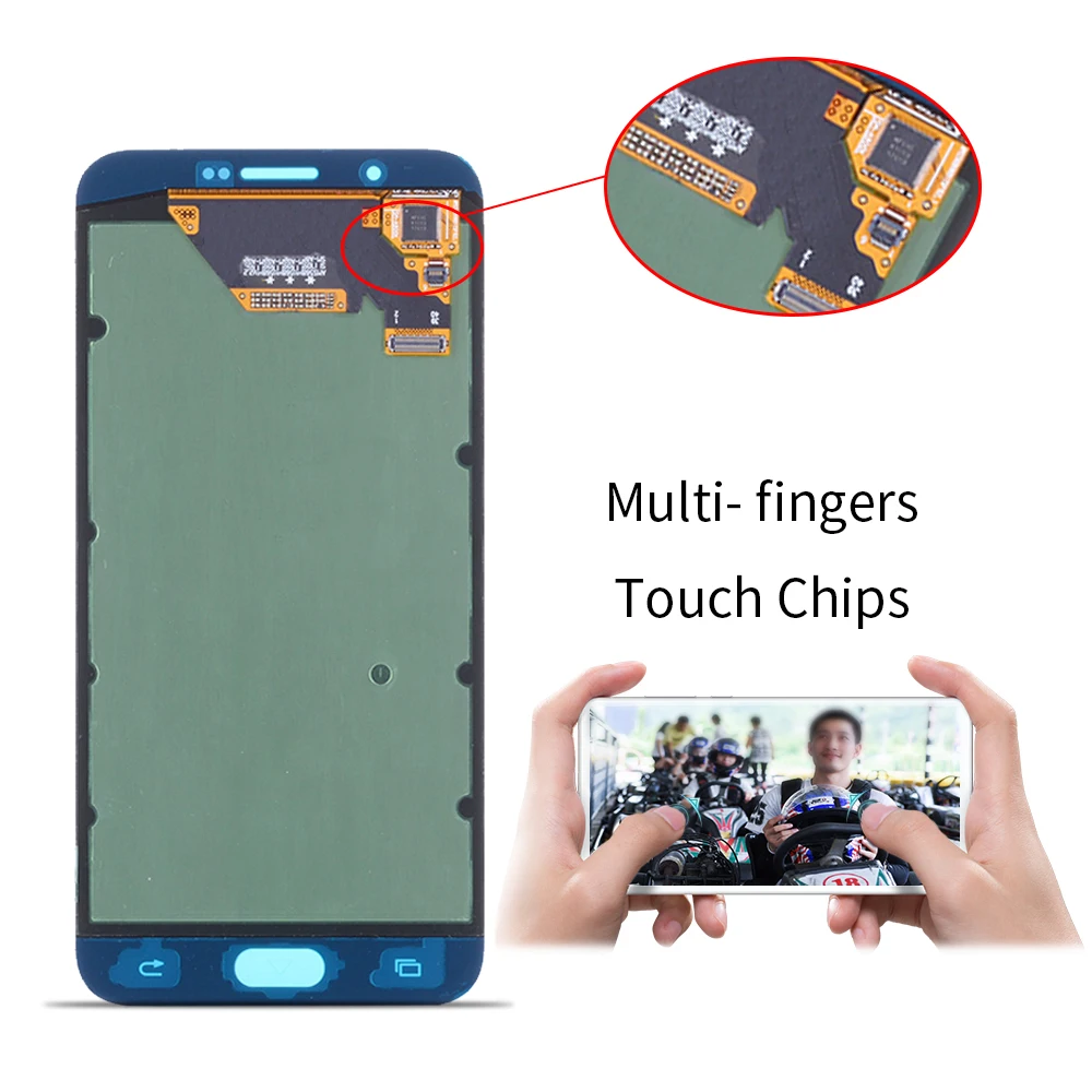 ЖК-дисплей 5 6 дюйма Super AMOLED для Samsung A810 с сенсорным экраном и дигитайзером SAMSUNG Galaxy