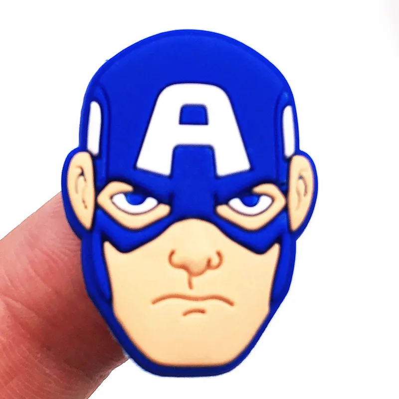 Мультфильм Аниме Marvel Мстители Спайдермен Flatback ПВХ DIY ремесло для