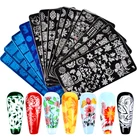 Шаблон для штамповки ногтей, штамповочная пластина для дизайна ногтей, инструменты для штамповки ногтей