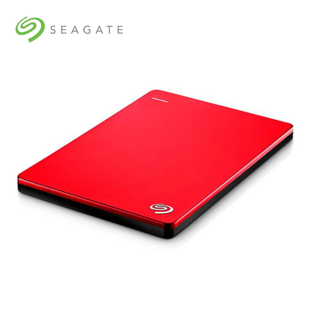 Seagate внешний жесткий диск 1 ТБ 2 резервного копирования плюс тонкий USB 3 0 HDD 5