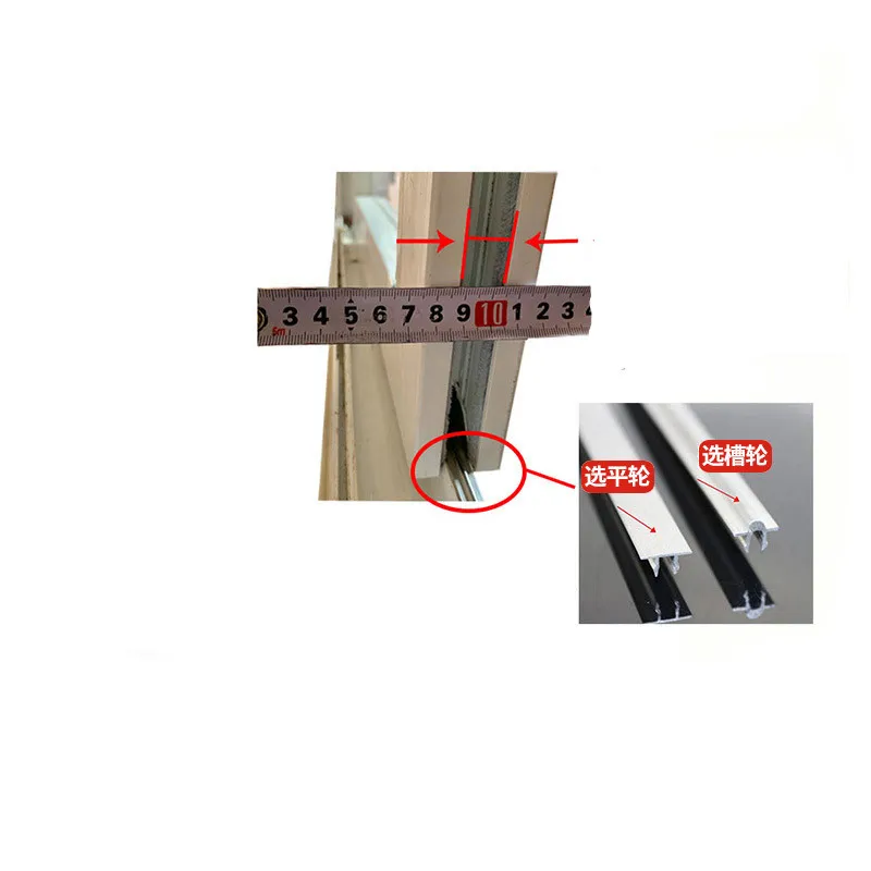 Ролики для раздвижных дверей тяжелые беззвучные подшипники из нержавеющей стали