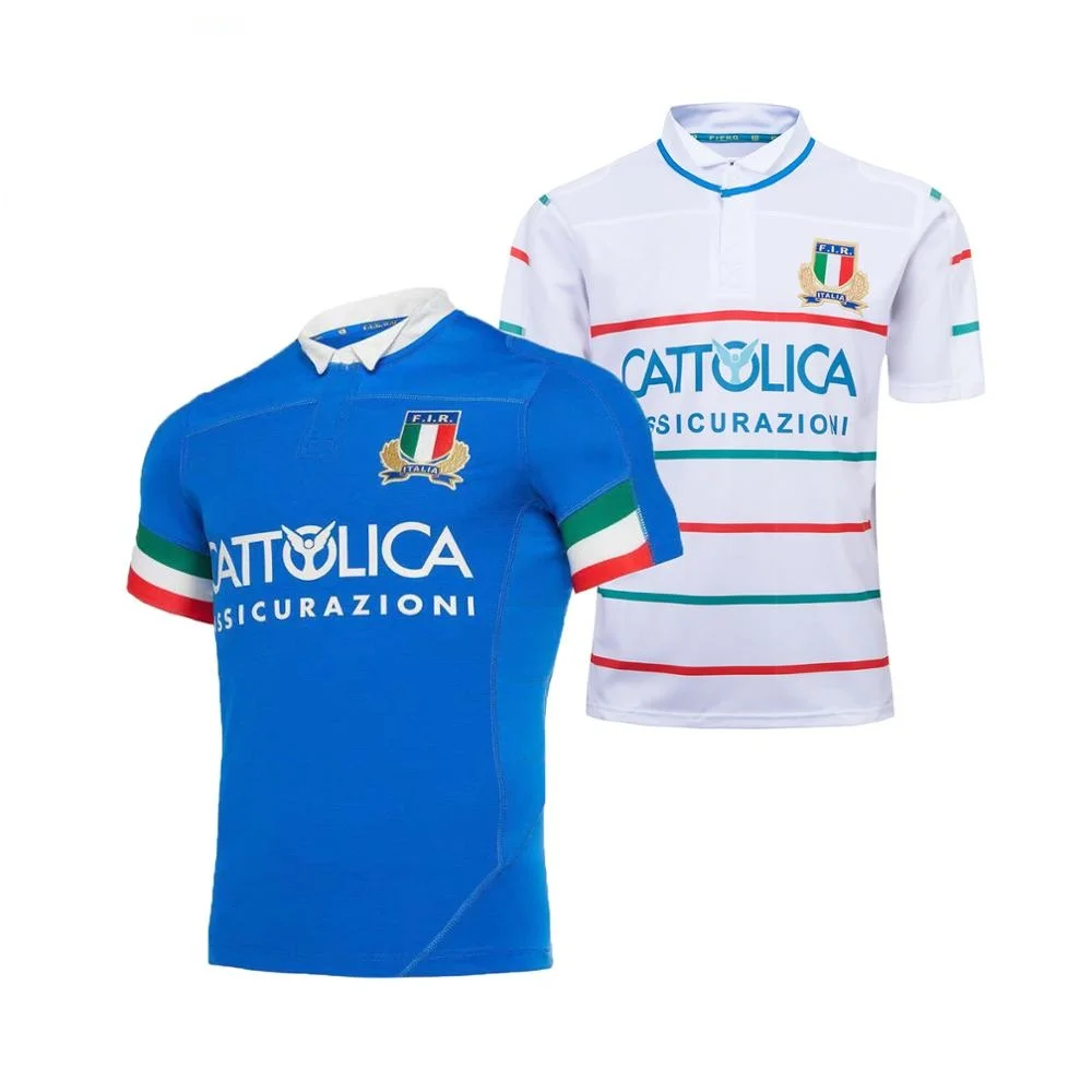 

RESYO для 2019/2020, Италия, шесть стран, мужской дом/выезд, регби Джерси, Спортивная рубашка