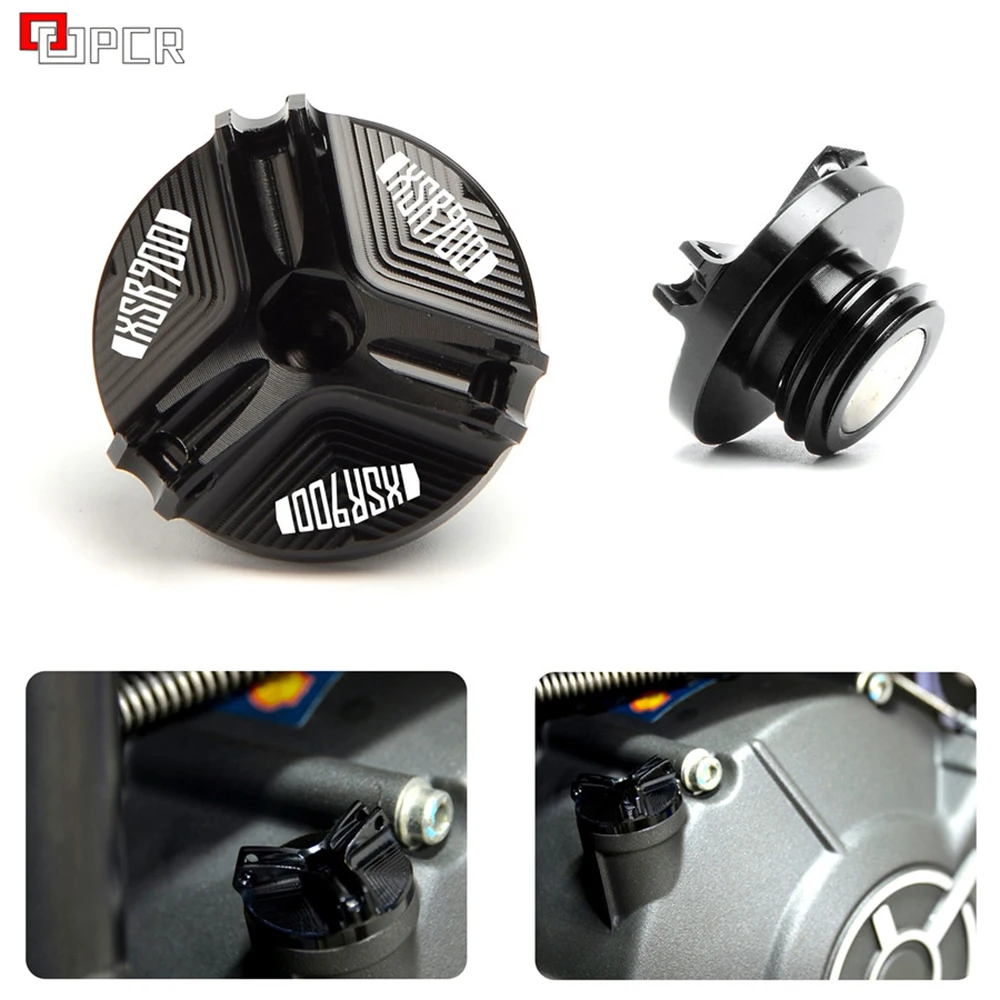 

LOGO XSR900 для Yamaha XSR 900 2016 2017 2018 2019 крышка заглушки наполнителя мотоциклетного масла