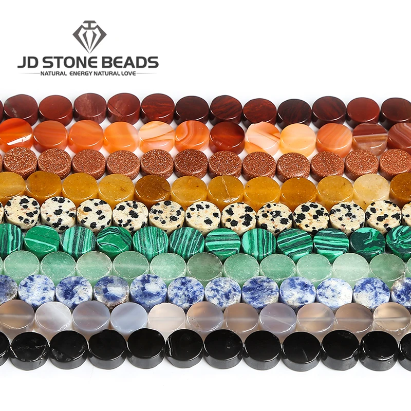 

Натуральный камень, красный агат, бирюза, плоская искусственная яшма, бусина для изготовления ювелирных изделий «сделай сам», аксессуары дл...