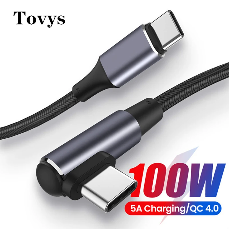 

Кабель USB Type-C для быстрой зарядки, 5 А, 100 Вт