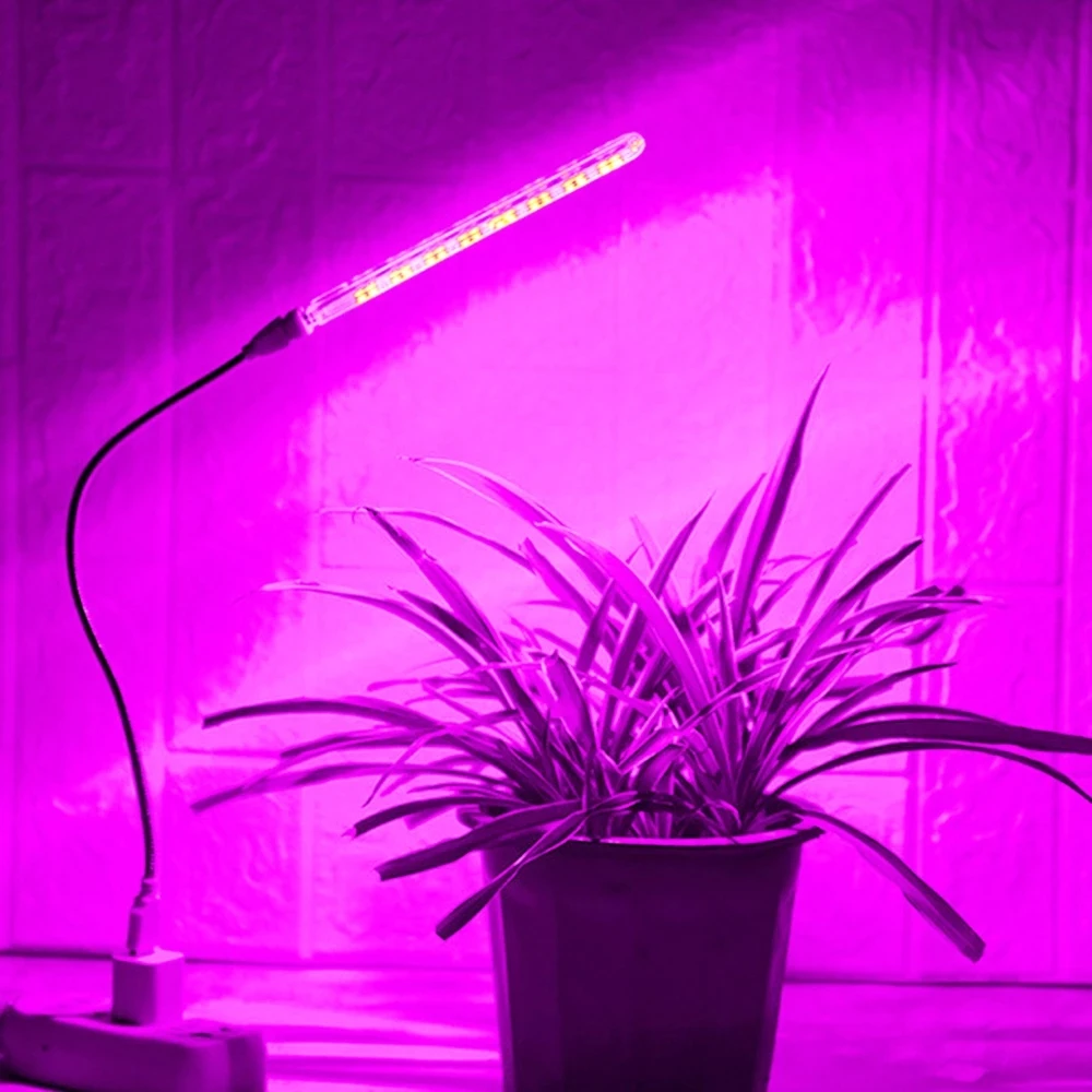 

USB LED Plant Light Full Spectrum 5W 10W DC 5V Flexible Grow Lights Phyto Lamp For Garden House Flower Hydroponic IR UV Growing