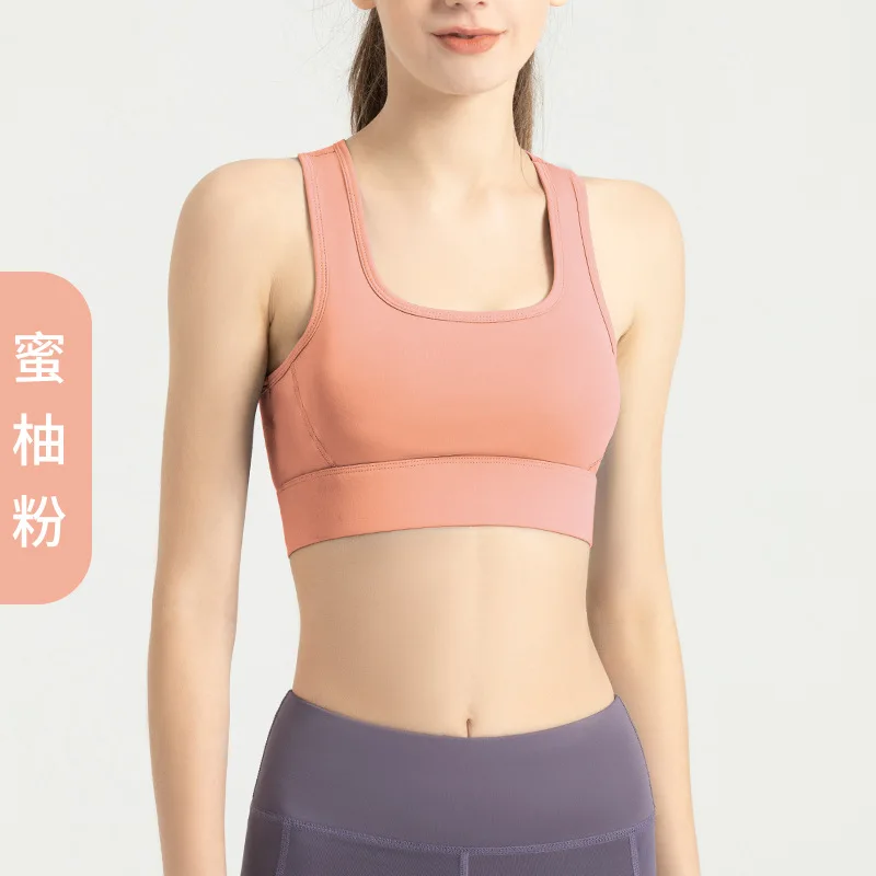 

Новинка 2022, женский бюстгальтер для фитнеса с красивой спиной, собранный стереотипичный жилет для йоги, спортивный топ для бега, противоударное нижнее белье для йоги