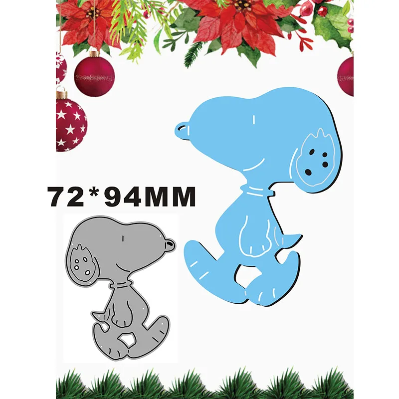 Металлические пресс-формы для скрапбукинга с изображением животных и цветов