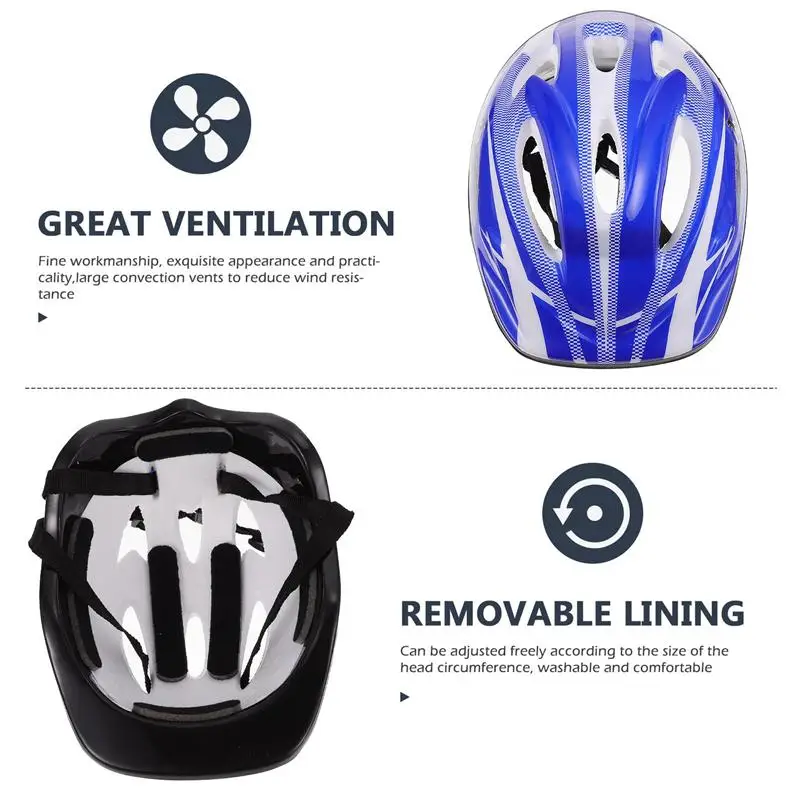 Casco de ciclismo transpirable para monopat&iacute;n, protector para la cabeza, 1 unidad-3