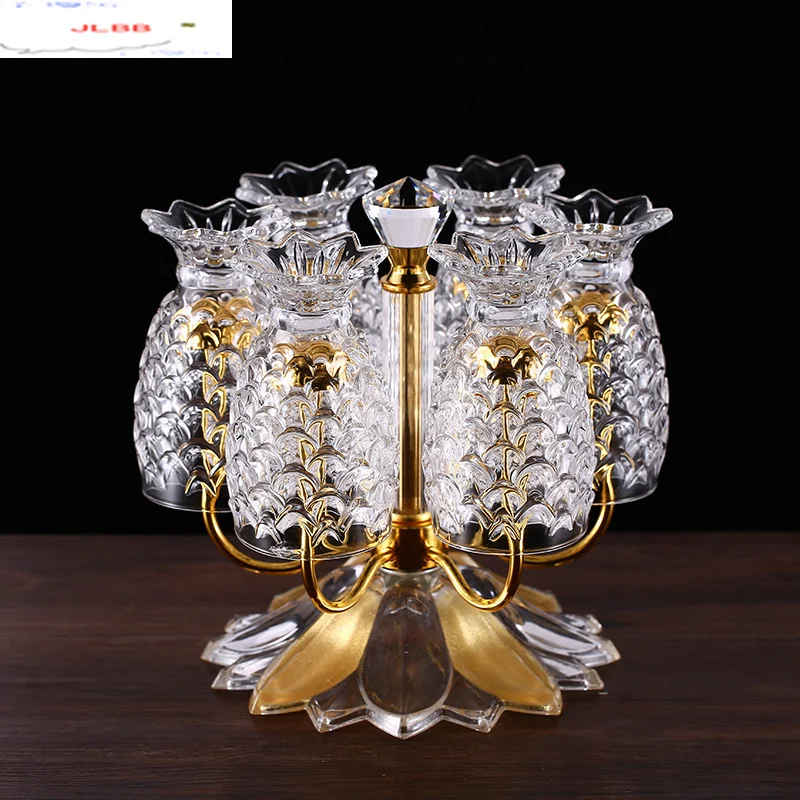 Металлический Подстаканник для стаканов стеллаж напитков в гостиную