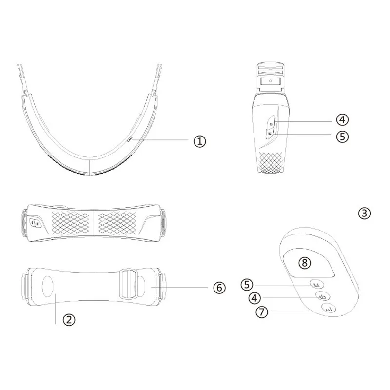 

Face Massager EMS Micro-Current Tens Remote Control Hot Compress Face-Lifting V-Face Shaping Slimming Reduce Double Chin Machine