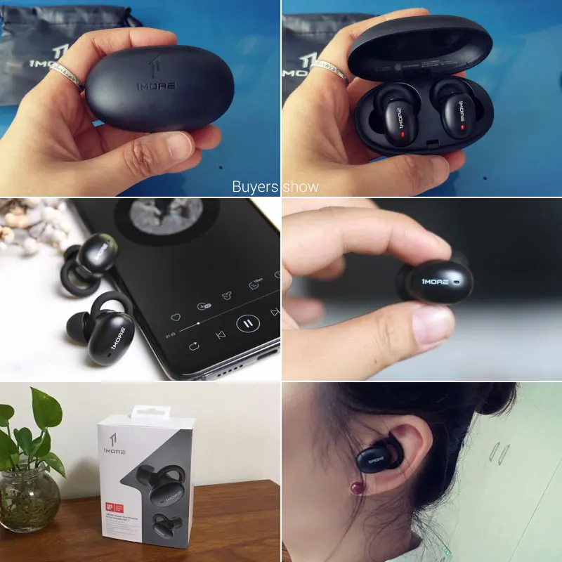 

1MORE E1026BT Stylish True Wireless Earphones Bluetooth 5.0 In-Ear mini Sport Headset Support aptX ACC with Mic Qualcomm chip