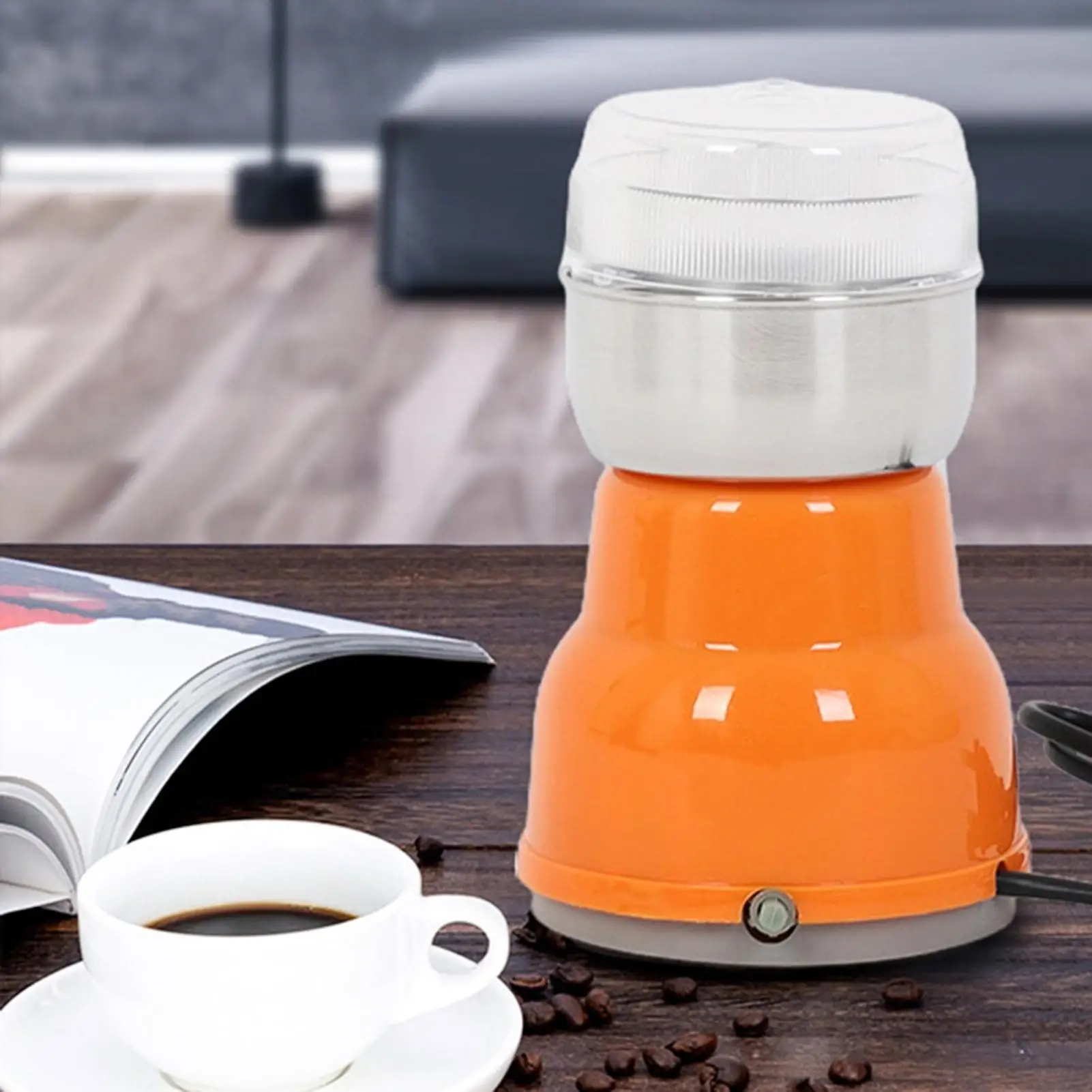 

Houshold Electric Coffee Grinder Bean Herbs Spice Kitchen Grinding Machine Mill