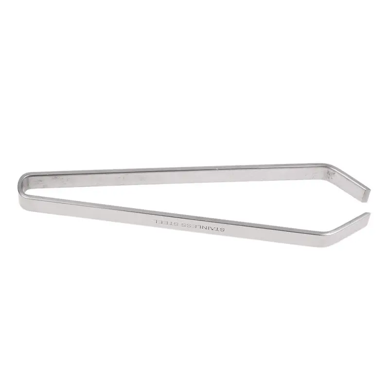 

Stainless Steel Tong Fish Bone Puller Tweezer 12cm Long Silver Tone