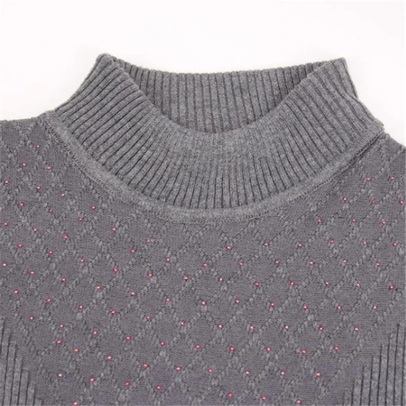 

Women Fall Slim Tight Bottoming Knit Hedging Pullovers Female Spring Sweaters Lady Winter Sweater Elastic Turtleneck Sweater