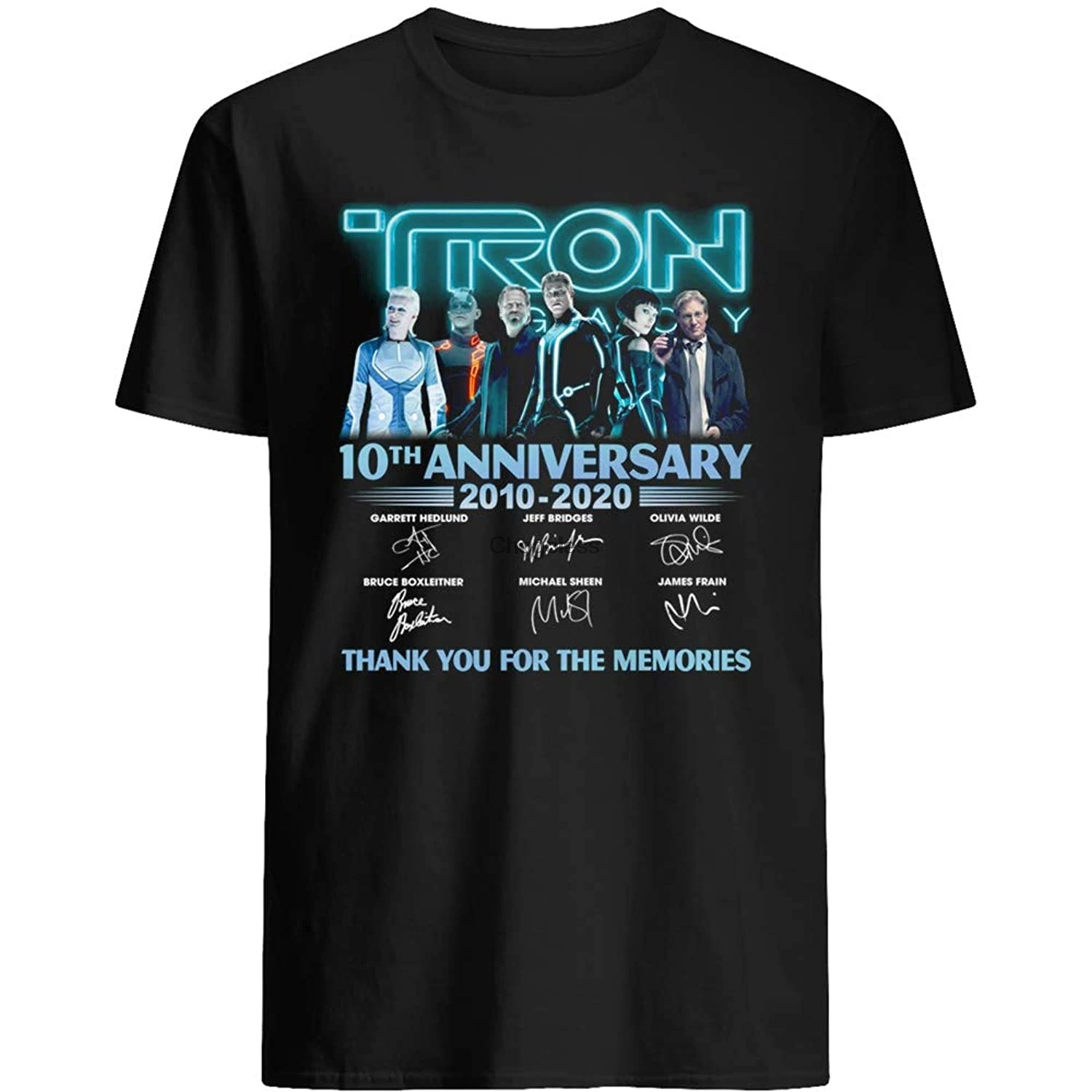 Футболка унисекс с надписью на тему мультфильма Legacy 10 юбилей 2010-2020 гг. |