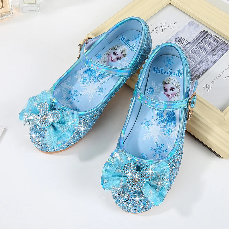 Босоножки детские летние с мягкой подошвой и кристаллами | Детская одежда обувь