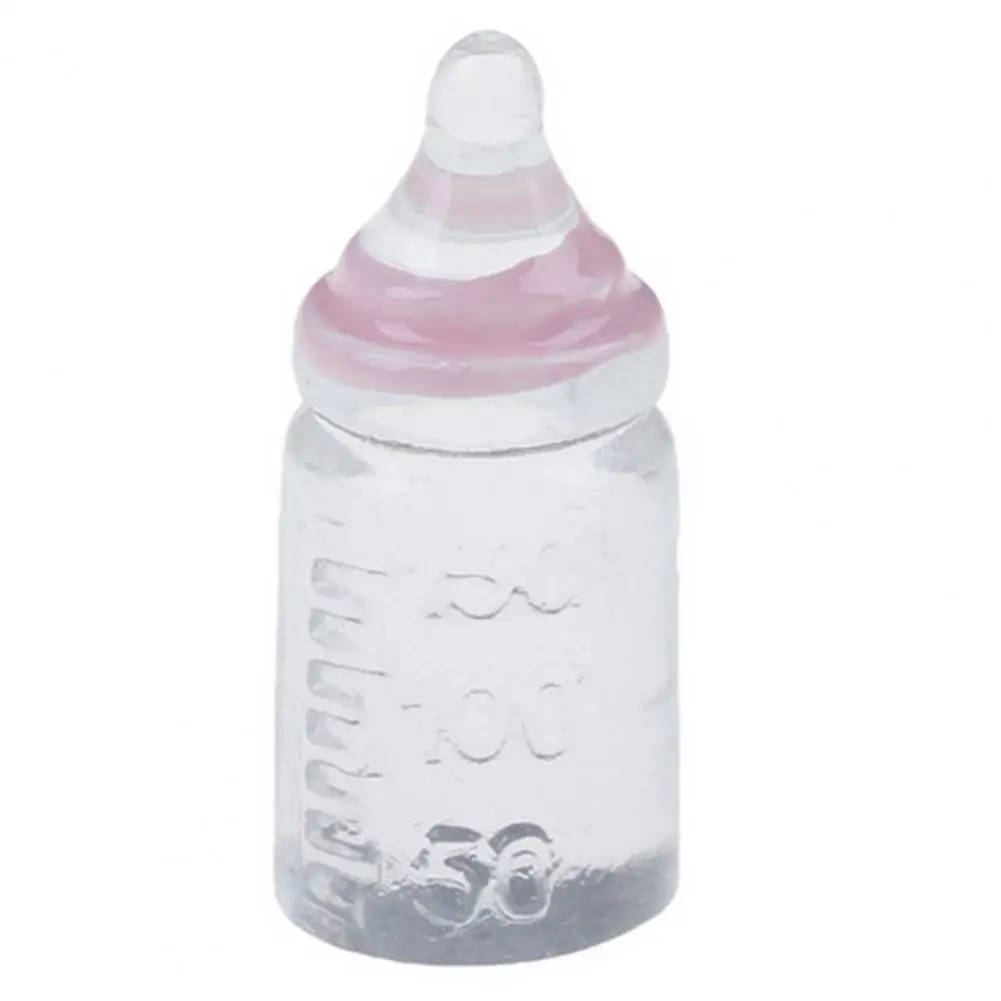 

1/12 Dollhouse Mini Feeding Milk Bottle Model Toys Miniature Landscape Ornaments