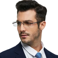 men rimless glasses metal tr90 eyewear male clear glasses oculos de grau myopia optical oculos gafas opticas frame