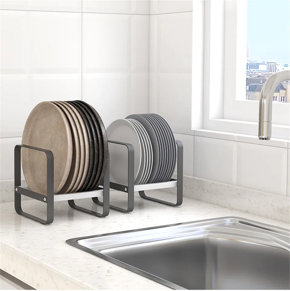 kunbei kitchen cabinet shelves non slip thicken trays bowls dishes storage rack pod lid holder desktop cabinet organizer shelve free global shipping