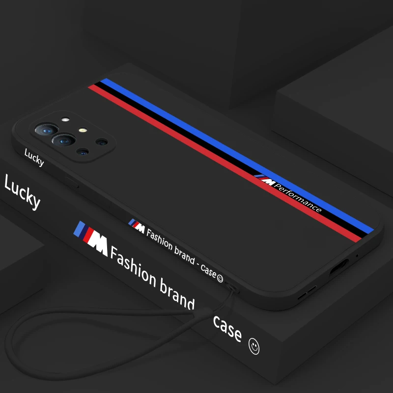 Чехол для OnePlus 9 8 7T Pro мягкий чехол из жидкого силикона Модный One Plus 9R 8T Oneplus9