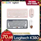 Клавиатура Logitech Line Friends K380 M350 Pebble Mouse, многофункциональная беспроводная Bluetooth-клавиатура для Windows, MacOS, Android, IOS, Chrome OS