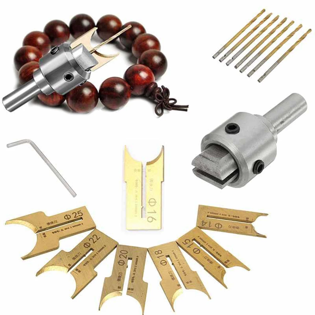 

Wood Ring Drill Bit Tool Steel Convex grinding Woodworking Multifunction
