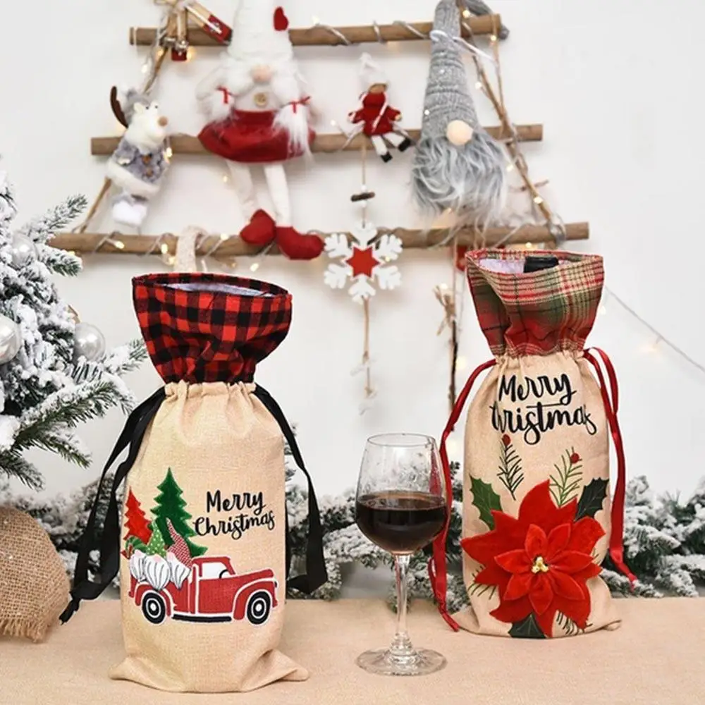 Костюм красного вина модный Рождественский Декор изысканный узор праздничная