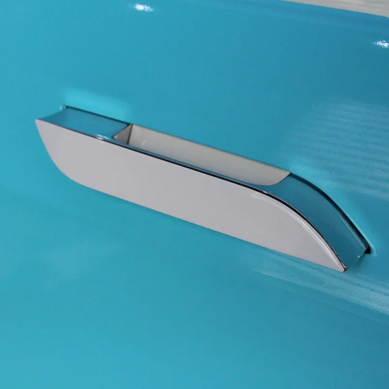 Набор цветных защитных 3d-наклеек на дверную ручку Tesla Model S | Автомобили и