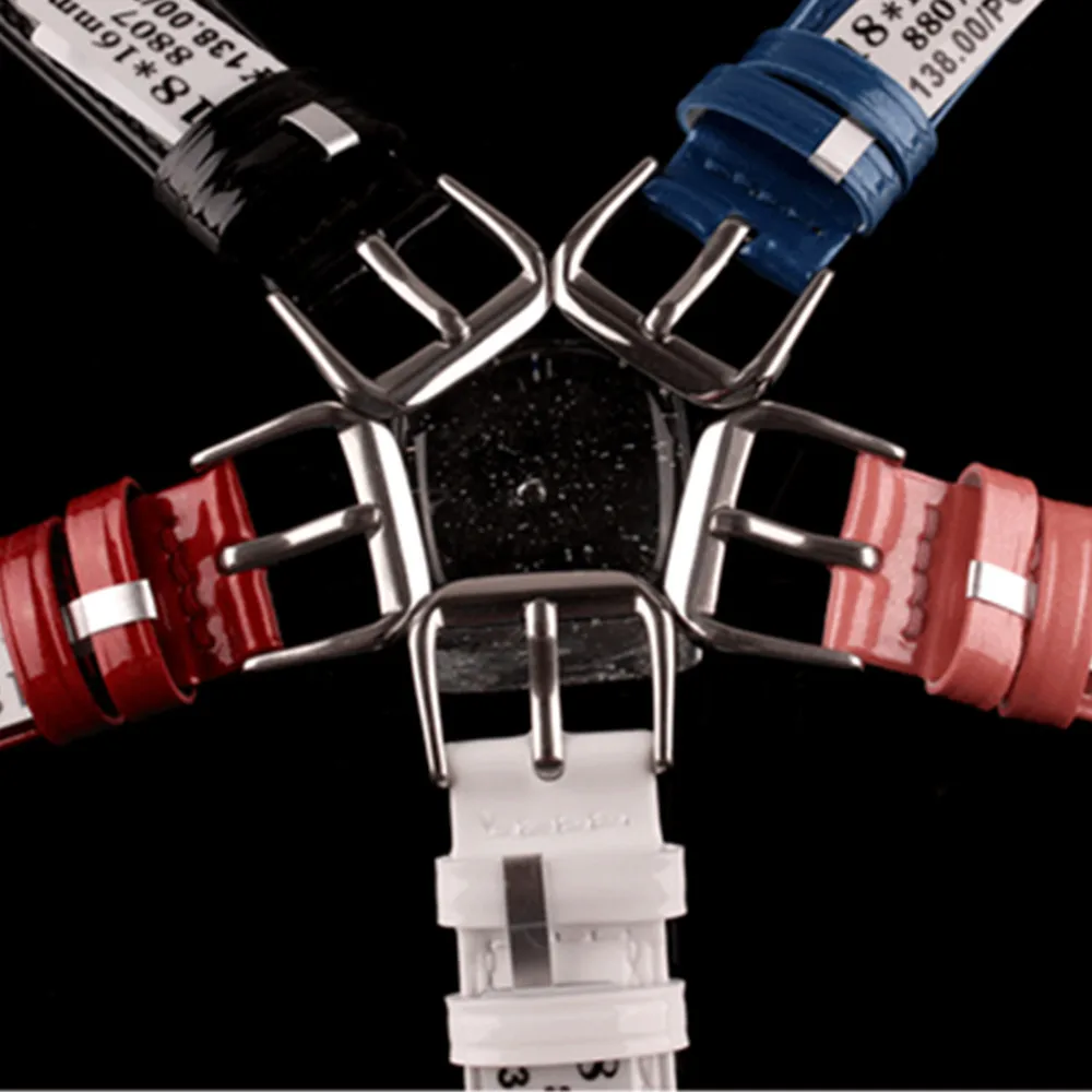 Ремешок для часов из 100% натуральной кожи с гладкой поверхностью мужские и