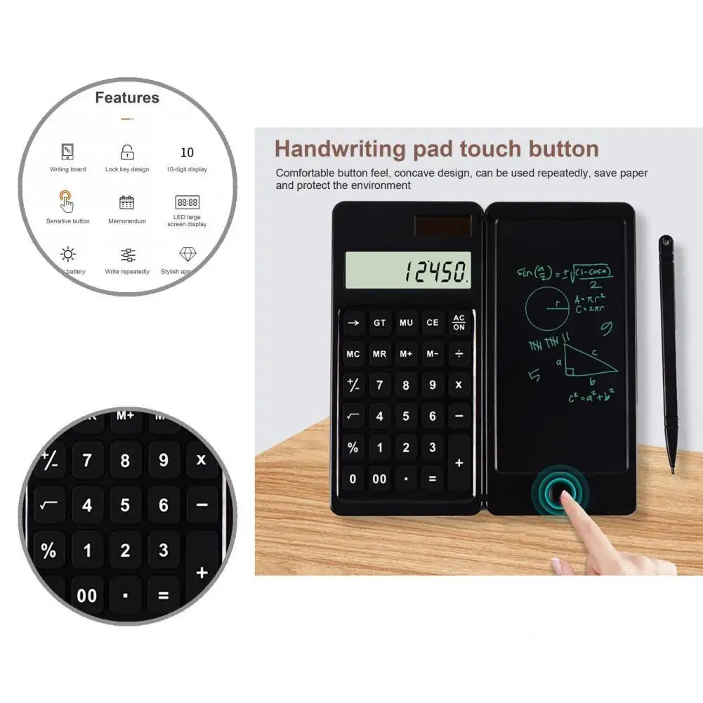 

with Stylus Excellent Ultra-thin Calculator Electronic Drawing Board Multifunctional for Children