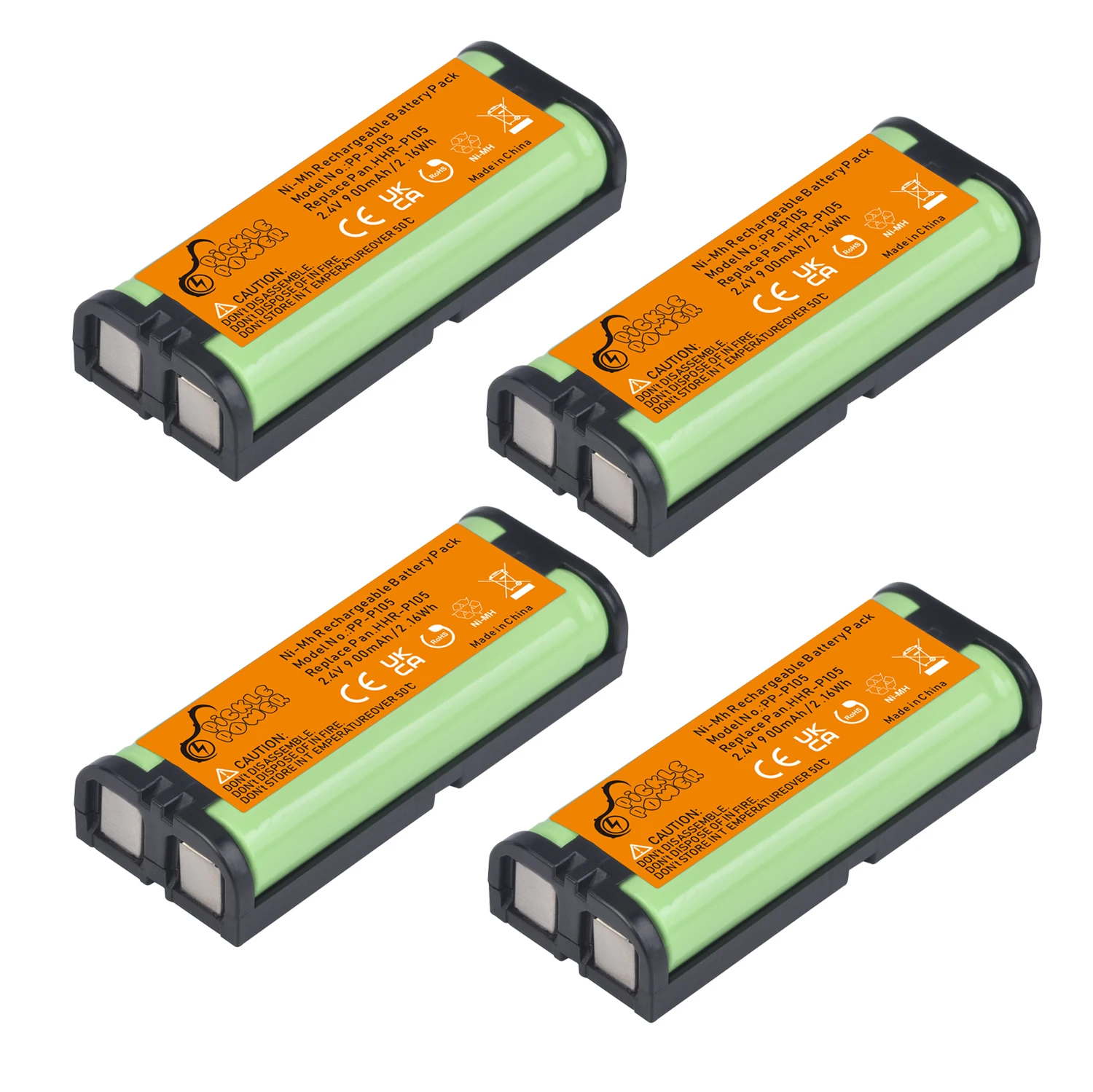

900mAh Ni-Mh P105 Battery for Panasonic HHR-P105 P105 HHRP105A KX242 BATT-105 KX2421 Home Telephone Battery