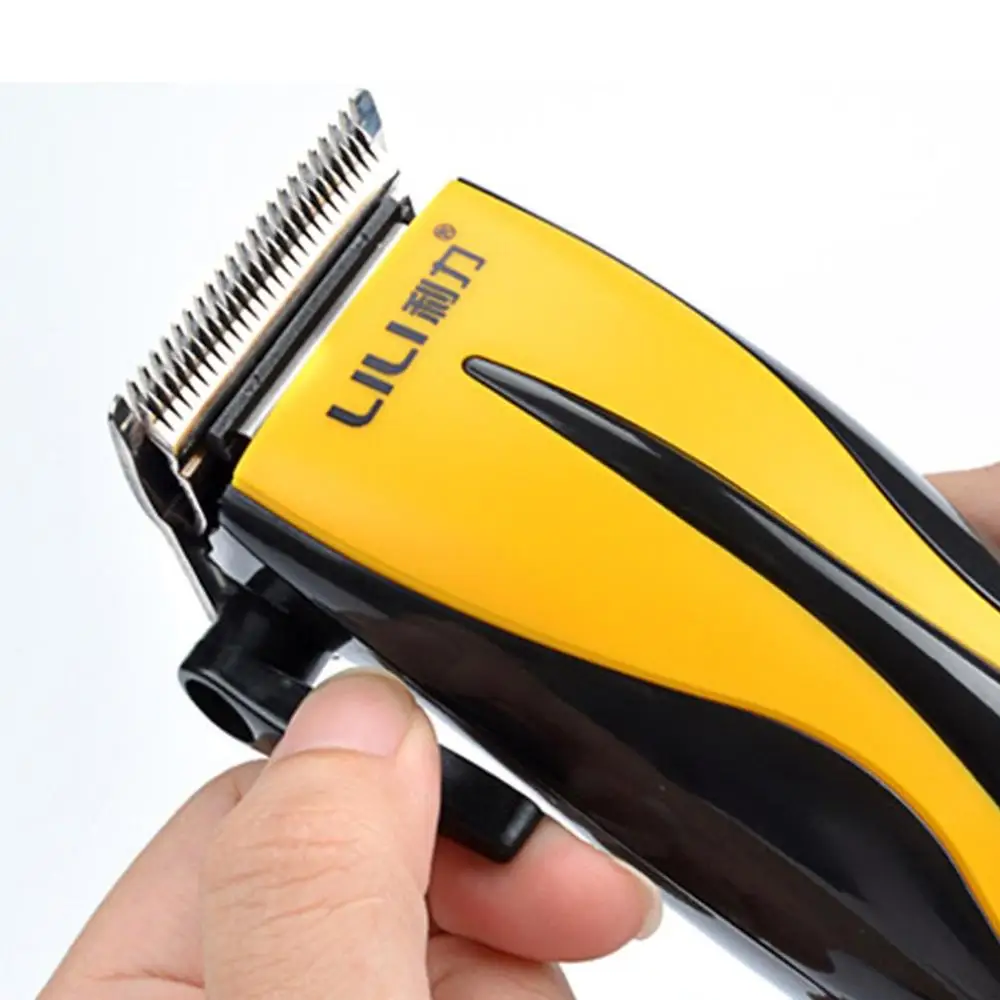 

Children Adult Hair Clipper Electric Shaver EU Greasy Hair Clipper Electric Shaver Diy Engraving Create Your Style