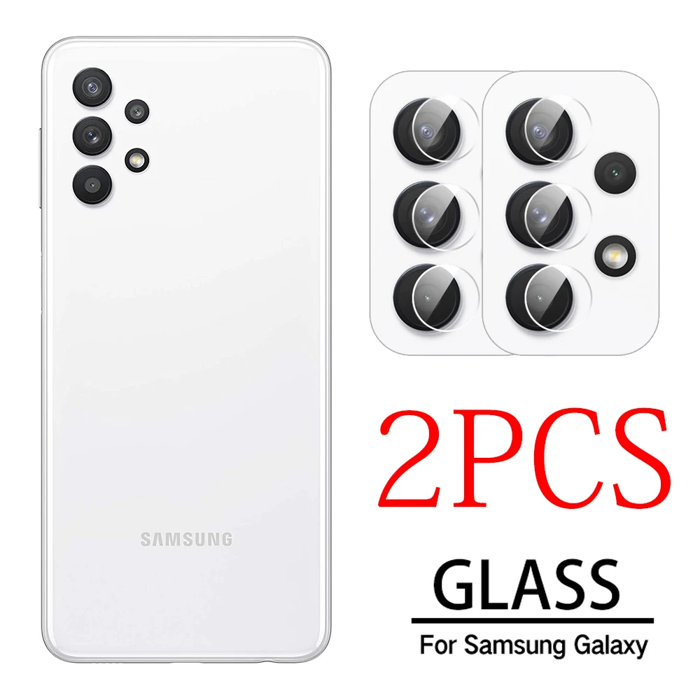 

2Pcs Camera Cover Lens Screen Protector For Samsung Galaxy A52 A72 A32 A42 A51 A71 A22 A82 A12 Lens Glass Scratch Resistant Film